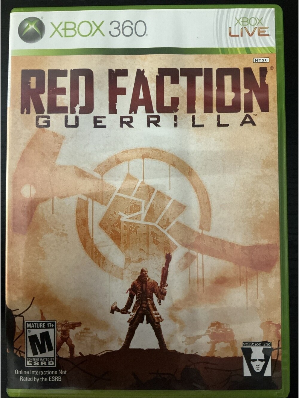 Red Faction Guerrilla - Microsoft Xbox 360 - Missing Manual - Tested